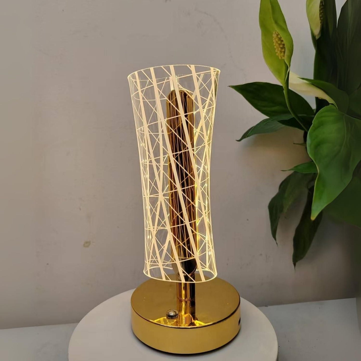 Crystal Table Lamp Ambiance 3 in 1 LED Light